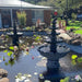 Monaco Fountain grey self contained with floating plants