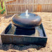 Moon Pot Fountain Rust Lifestyle