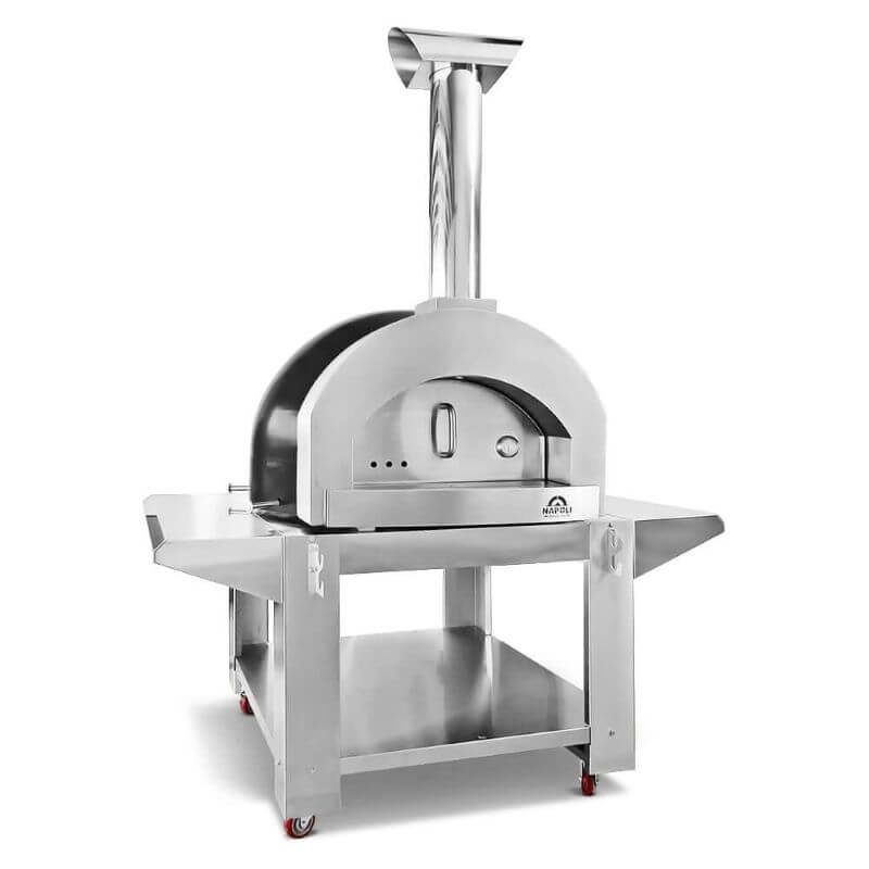Napoli Capri 1300 Commercial Pizza Oven Black with stand