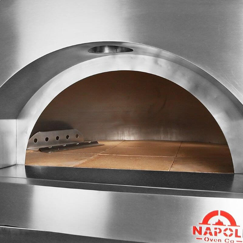 Napoli Oven Co Capri Junior 900 Wood Oven Front Closeup