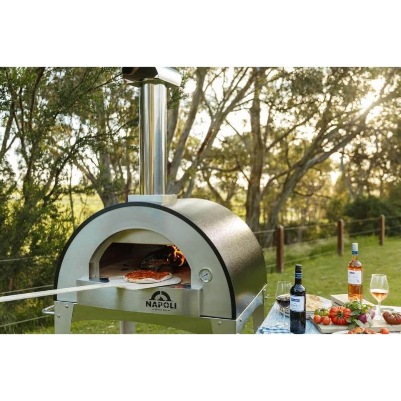 Napoli Oven Co Vesuvio 800 Wood Oven Lifestyle