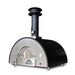 Napoli Vesuvio 650 Gas Pizza Oven Black left view