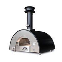Napoli Vesuvio 650-Gas Pizza Oven Black side open
