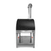 Napoli Vesuvio 650 Pizza Oven black side