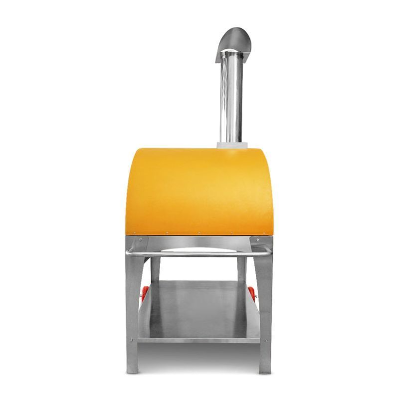 Napoli Vesuvio 650 Pizza Oven yellow side view