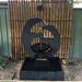 New Eclipse Fountain placed in the backyard with Bamboo background