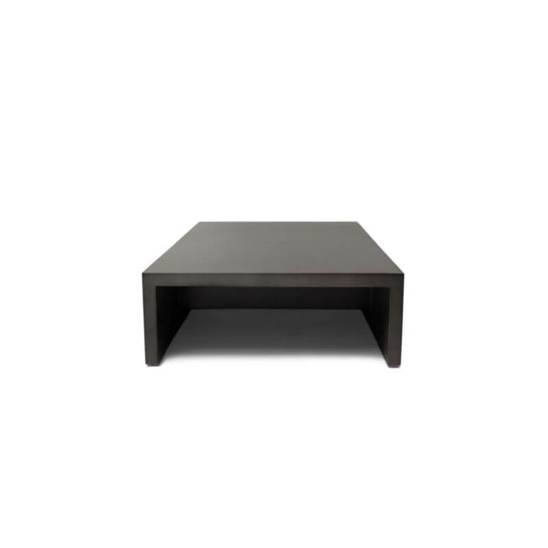 Niche L50 Concrete Coffee Table Natural Side