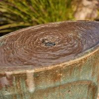 Northcote Pottery Nexus Water Fountain Closeup water