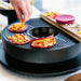 OFYR Tabl-O-Table Grill Black with Food