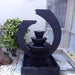 Original Eclipse Fountain Large  Backyard shot in Charcoal