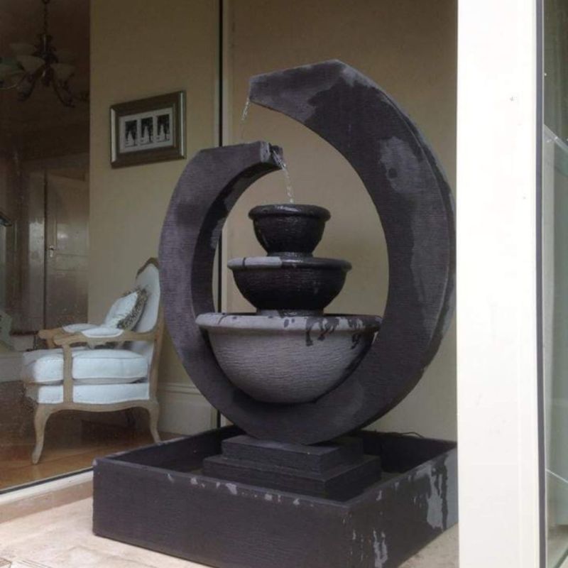 Original Eclipse Fountain Large Charcoal