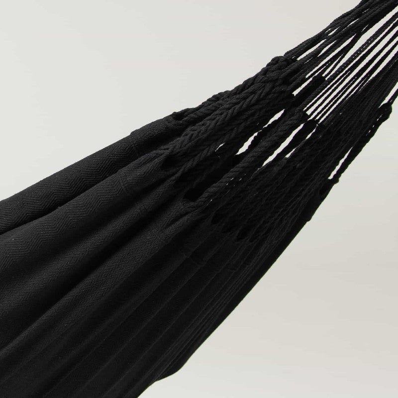 Pacific Hammocks Authentic Double Clasico Hammock in Midnight Stitch Close up