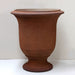 Pietro Stoneware Plain Anduze Style Urn Iron Rust