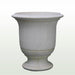 Pietro Stoneware Striated Anduze Style Urn Aged Limestone