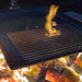 Pinnacle BBQ Firepit with flame through hotplate