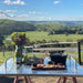 Pinnacle  Firepit lid doubling as a table