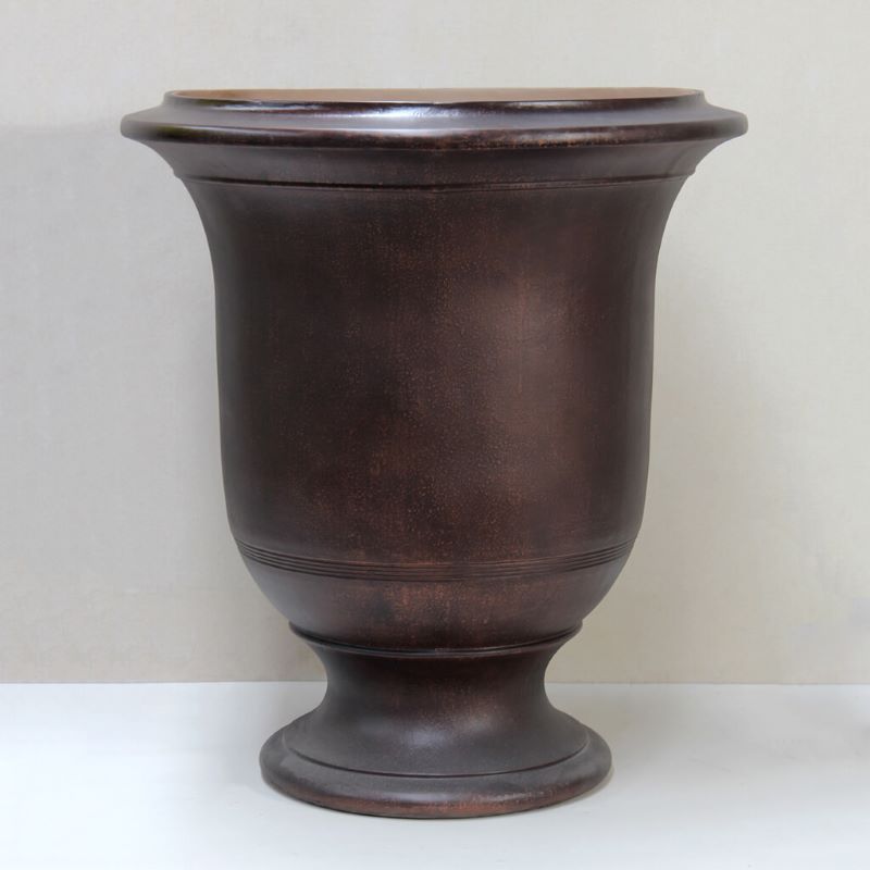 Plain Anduze Urn Dark Copper