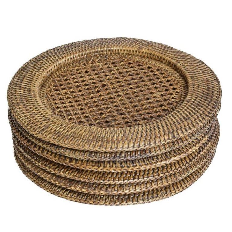 Plantation Plate Chargers