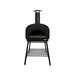 Polito Donatello II Wood Fire Oven Black With Stand