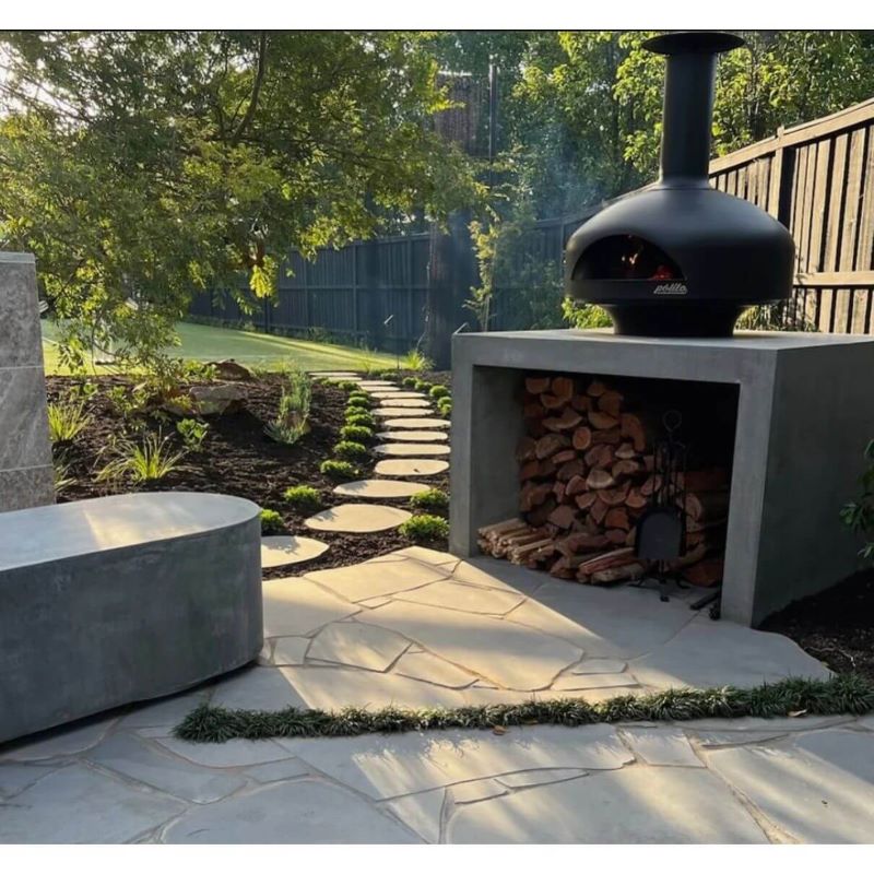 Polito Giotto Wood Fire Oven Charcoal Outdoor