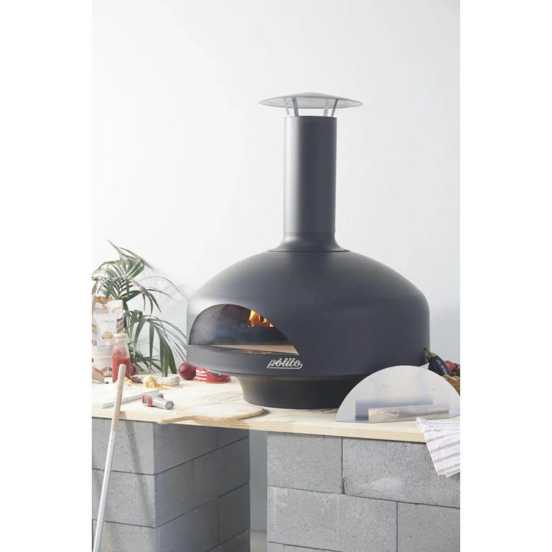 Polito Giotto Wood Fired Pizza Oven Charcoal