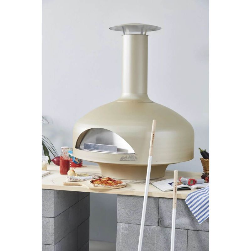Polito Giotto Wood Fire Oven Champagne