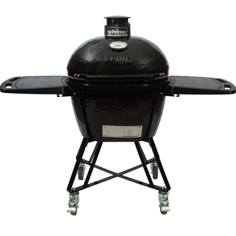 Primo Ceramic Grills Oval Large Charcoal All-In-One Grill full shot