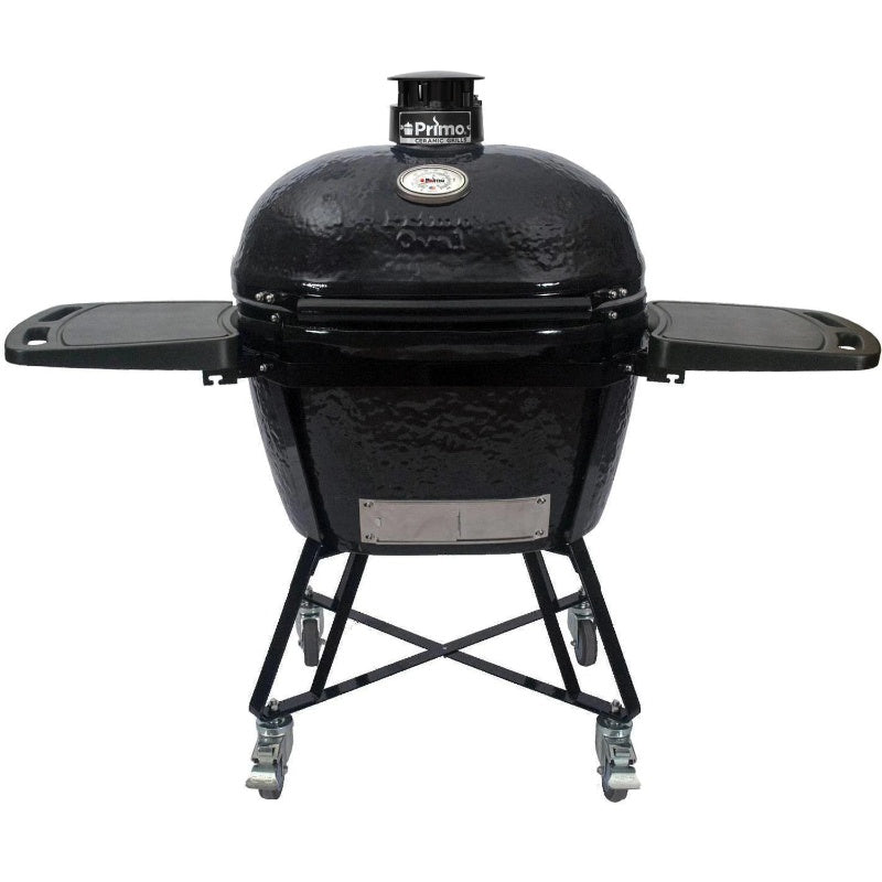 Primo Ceramic Grills Oval X-Large Charcoal All-In-One Grill full view