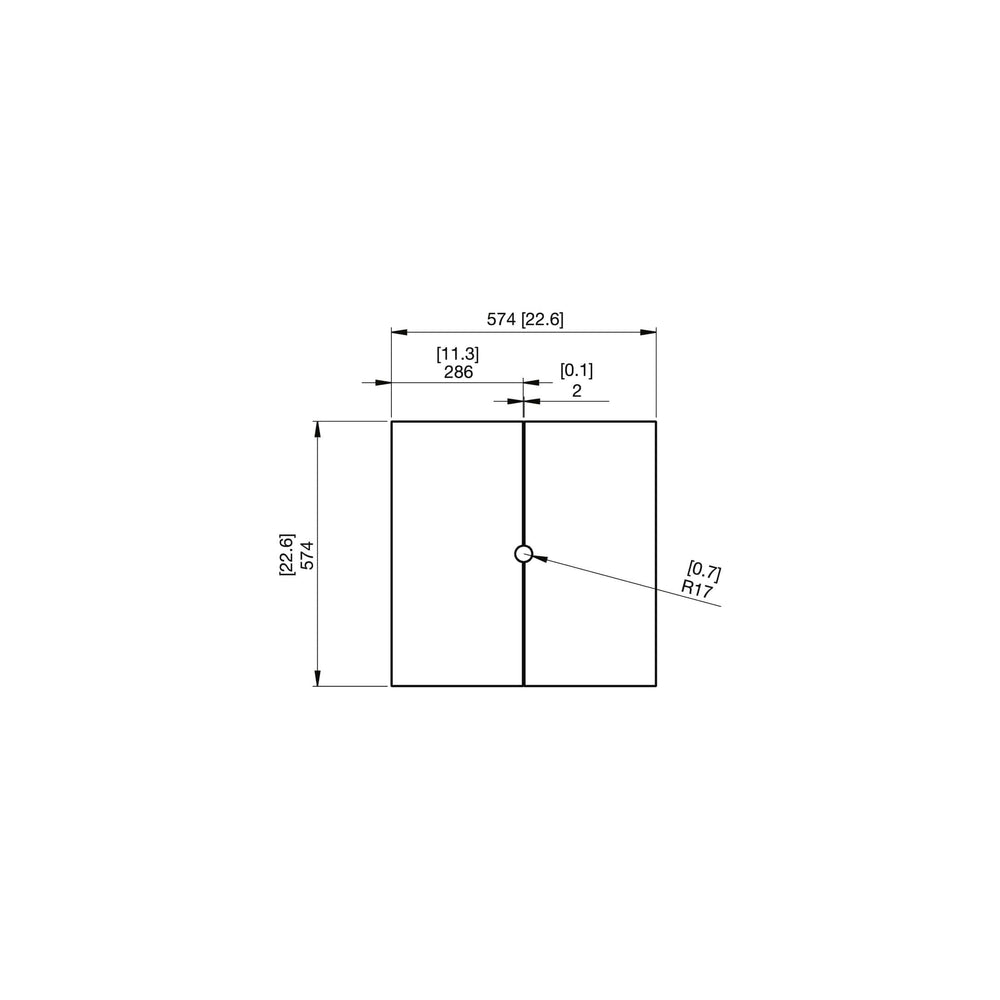 EcoSmart Fire S22 Cover Plate