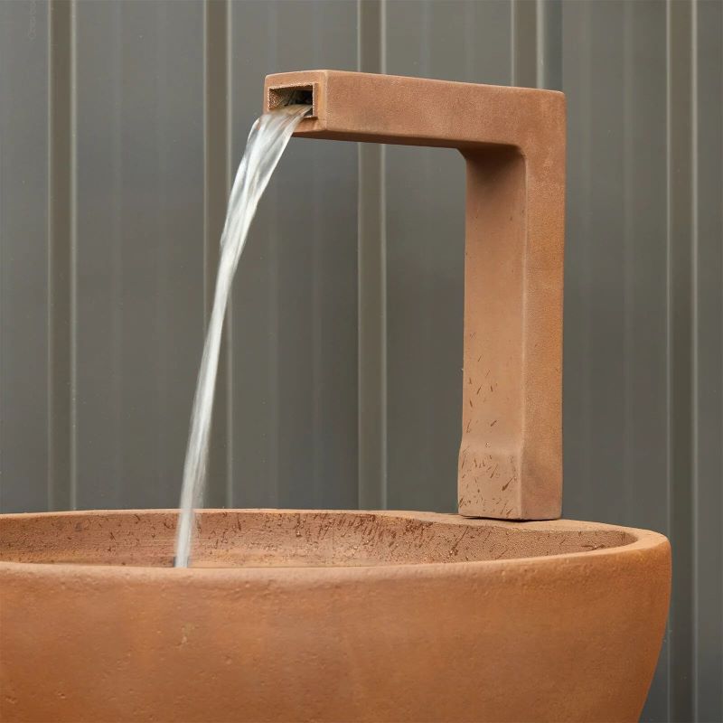 Spout Pond Water Fountain Detail