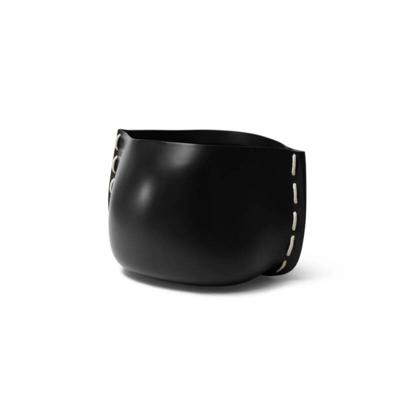 Stitch 100 Concrete Planter Graphite White