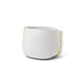Stitch 100 Concrete Planter Stone Yellow