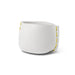Stitch 125 Concrete Planter Stone Yellow