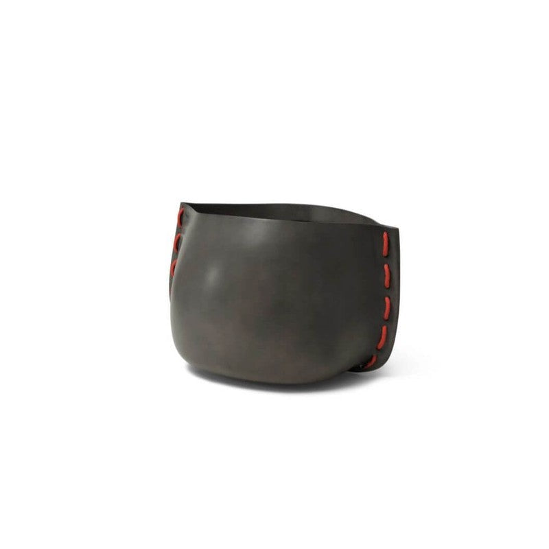 Stitch 75 Concrete Planter Natural Orange