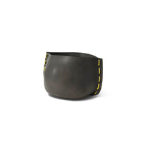 Stitch 75 Concrete Planter Natural Yellow