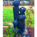 Streaming Pots Fountain with plants