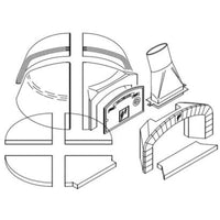 TOP Series Pizza Oven Illustration