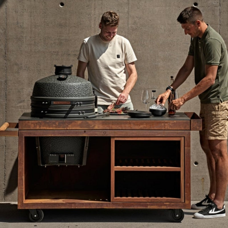 The Bastard VX Solo Kamado Charcoal Grill