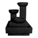 Trio Water Fountain Charcoal
