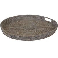 Verandah Tray Round on White Background