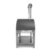 Vesuvio 650 Wood Pizza Oven grey side