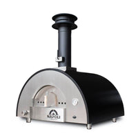 Vesuvio 800 Hybrid Dual Fuel Pizza Oven Left View