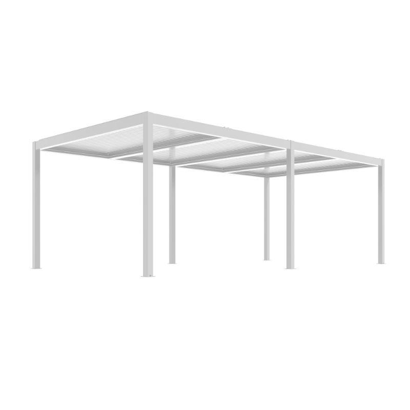 Aluminium Frame Motorised Louvre Roof Pergola