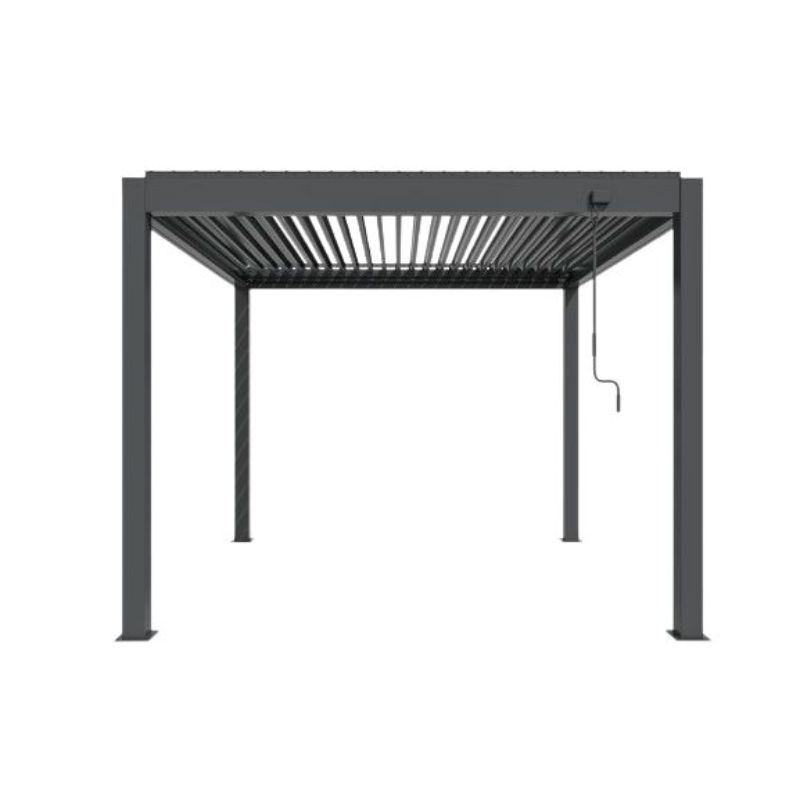 Aluminium Frame Manual Louvre Roof Pergola