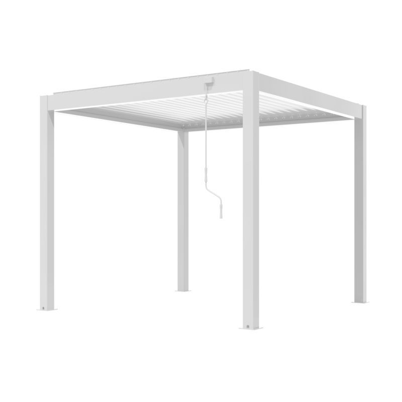 Aluminium Frame Manual Louvre Roof Pergola