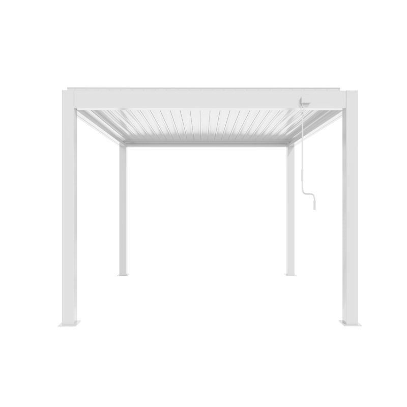 Aluminium Frame Manual Louvre Roof Pergola