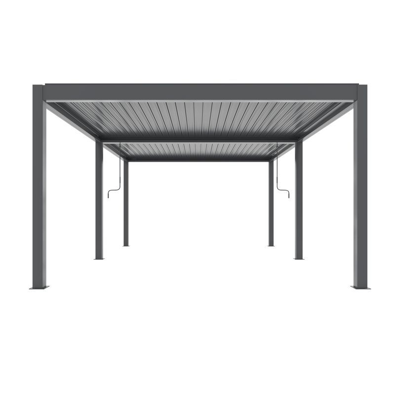 Aluminium Frame Manual Louvre Roof Pergola