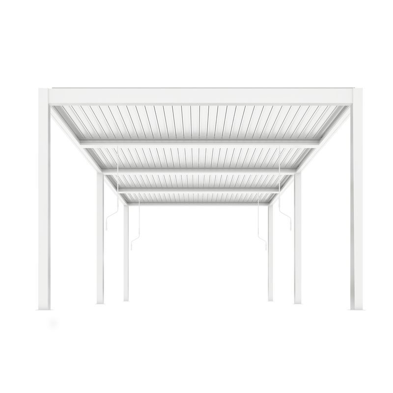 Aluminium Frame Manual Louvre Roof Pergola