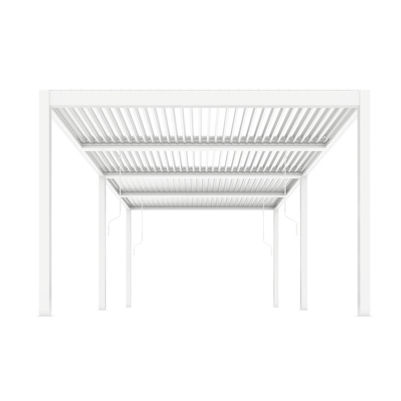 Aluminium Frame Manual Louvre Roof Pergola