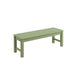 Winawood Backless Bench Seat-duck egg green bench on white background.